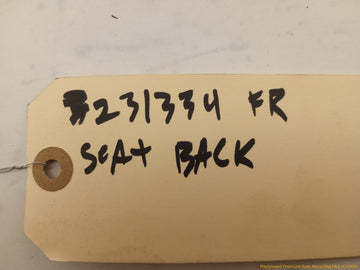 Saab 9-5 Passenger Right Front Seat Upper Cushion - 0