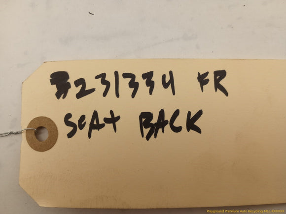 Saab 9-5 Passenger Right Front Seat Upper Cushion