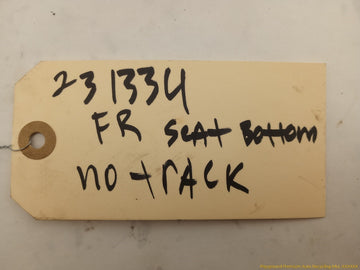 Saab 9-5 Passenger Right Front Seat Lower Cushion - 0