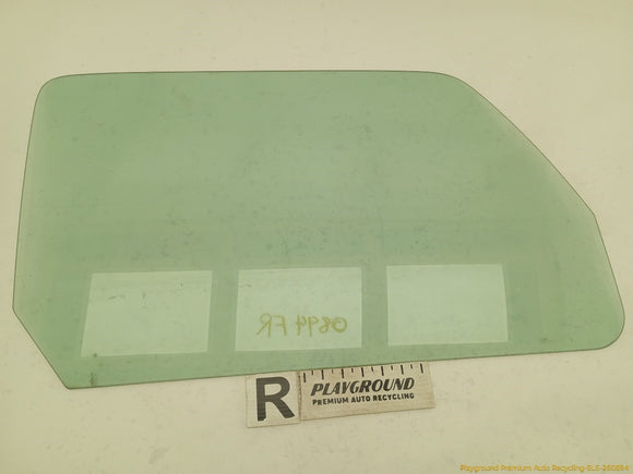Hummer H3 Passenger Right Front Door Window Glass