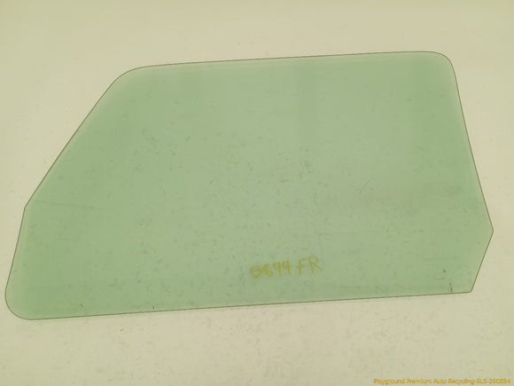 Hummer H3 Passenger Right Front Door Window Glass