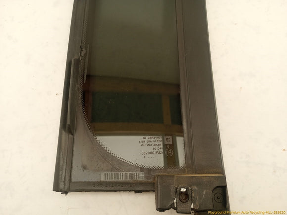 Hummer H3 Driver Left Rear Door Vent Glass