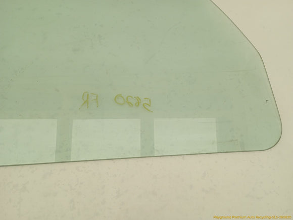 Hummer H3 Passenger Right Front Door Window Glass