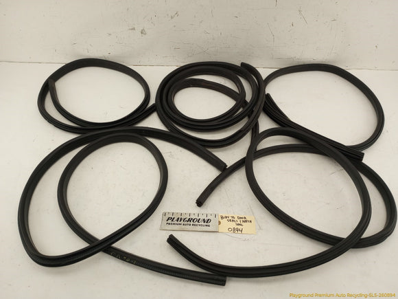 Hummer H3 Body To Door & Tailgate Weatherstrip Seals Set