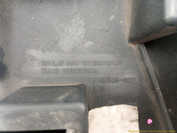 Hummer H3 Driver Left Fender Cowl Cap
