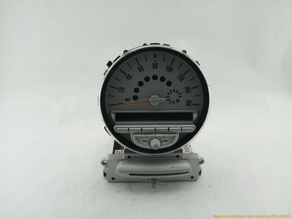 Mini Clubman Instrument Cluster Speedometer & Radio Assembly