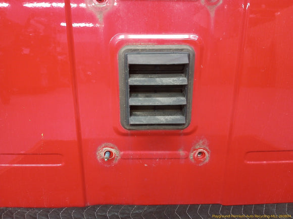 Hummer H3 Back Door Tailgate Assembly