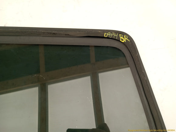 Hummer H3 Passenger Right Rear Quarter Glass