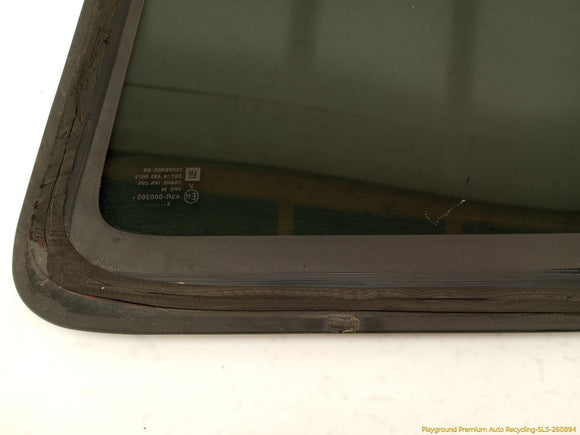 Hummer H3 Driver Left Rear Quarter Glass