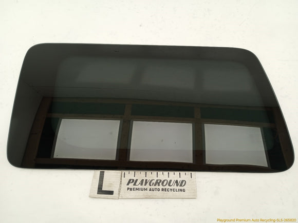 Hummer H3 Driver Left Rear Quarter Glass