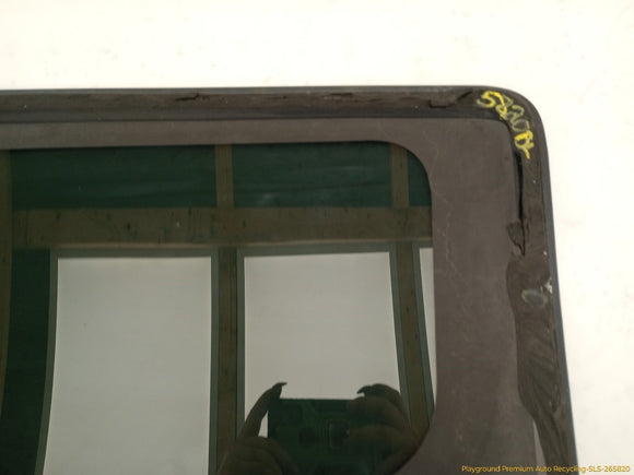 Hummer H3 Driver Left Rear Quarter Glass