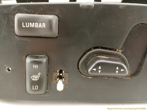 Hummer H3 Front Left Power Seat Control Switch Panel