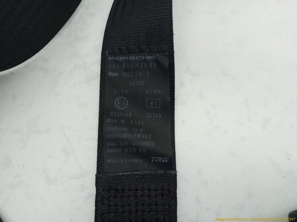 Porsche 944 Seat Belt Retractor & Buckle Set