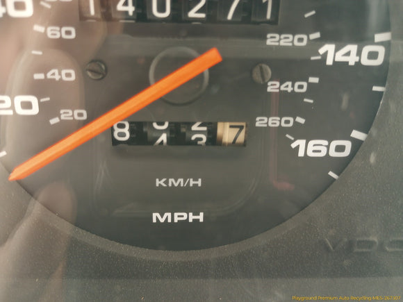 Porsche 944 Instrument Cluster Speedometer