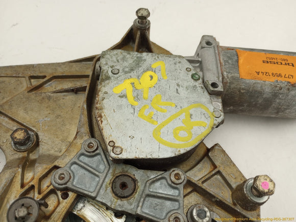 Porsche 944 Passenger Right Front Window Regulator