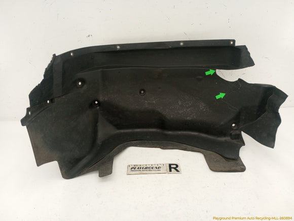 Hummer H3 Passenger Right Front Inner Fender Liner