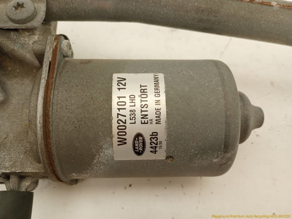 Land Rover Evoque Windshield Wiper Transmission & Motor