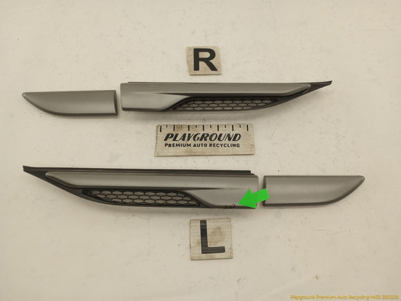 Land Rover Evoque Front Fender Side Vent Grille Trim Set