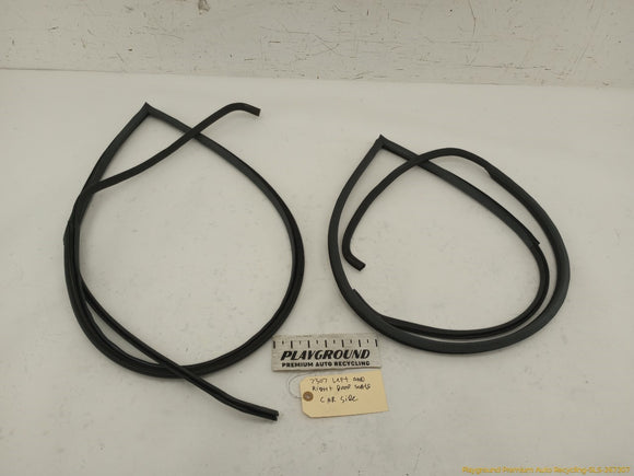 Porsche 944 Pair Of Car Side Door Seal Weatherstrips