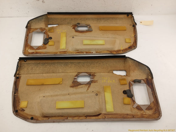 Porsche 944 Pair Of Interior Door Trim Set