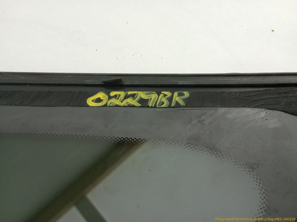 Land Rover Evoque Passenger Right Rear Quarter Window Glass