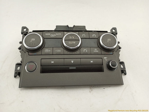Land Rover Evoque Climate Control Panel