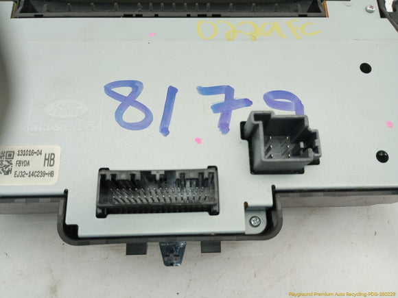 Land Rover Evoque Climate Control Panel