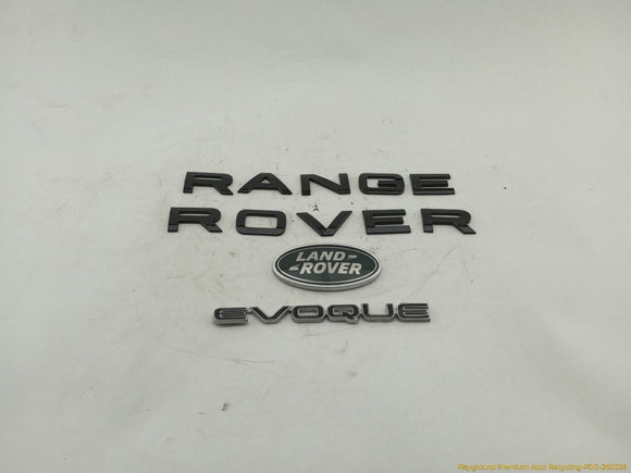 Land Rover Evoque Set Of Land Rover Range Rover Evoque Emblems