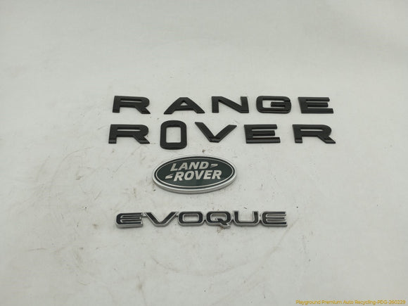 Land Rover Evoque Set Of Land Rover Range Rover Evoque Emblems