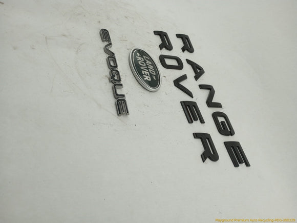 Land Rover Evoque Set Of Land Rover Range Rover Evoque Emblems