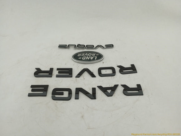 Land Rover Evoque Set Of Land Rover Range Rover Evoque Emblems