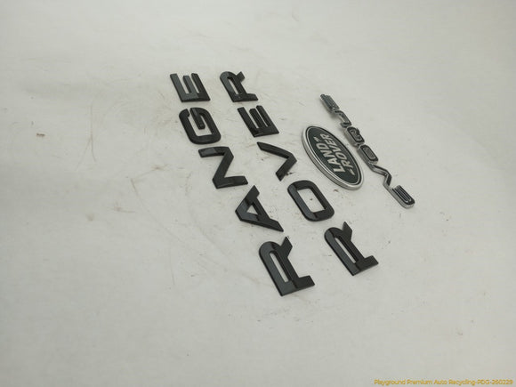Land Rover Evoque Set Of Land Rover Range Rover Evoque Emblems