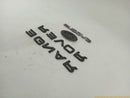 Land Rover Evoque Set Of Land Rover Range Rover Evoque Emblems-10