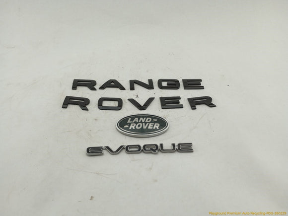Land Rover Evoque Set Of Land Rover Range Rover Evoque Emblems