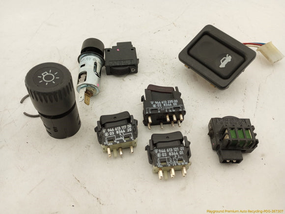 Porsche 944 Dashboard Control Switches Set