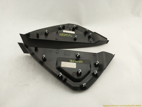 Land Rover Evoque Pair Of Dashboard End Caps