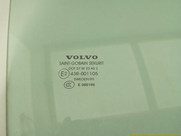 Volvo XC70 Passenger Right Rear Door Window Glass