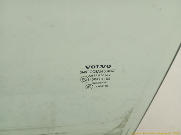 Volvo XC70 Driver Left Front Door Window Glass