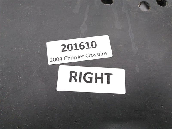 Chrysler CROSSFIRE Lower Under Dash Cover - Passenger Side