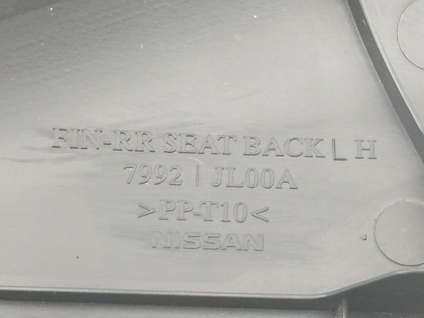 Infiniti G37 Left Seat BackTrim Panel